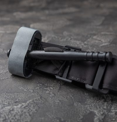 Medical,Tourniquet,To,Stop,The,Blood,On,A,Black,Textured